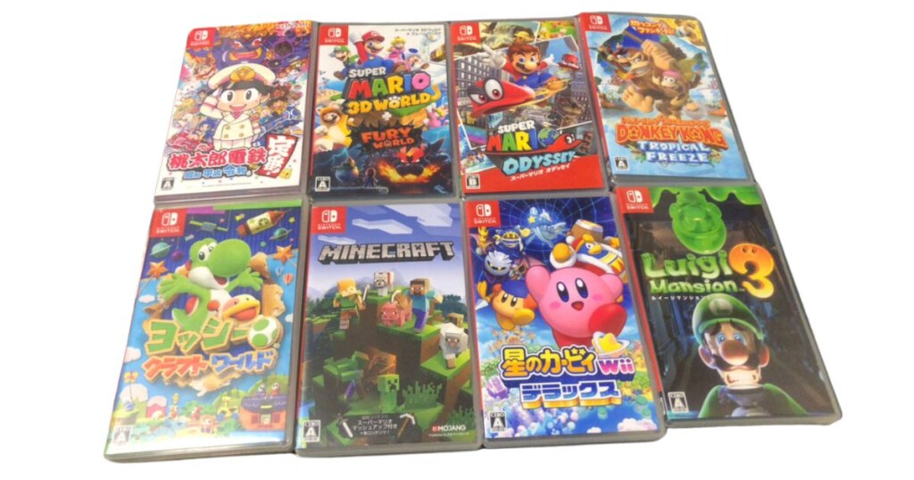 幼児でもできる おすすめのニンテンドースイッチ（Nintendo switch）の 